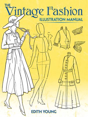 cover image of The Vintage Fashion Illustration Manual